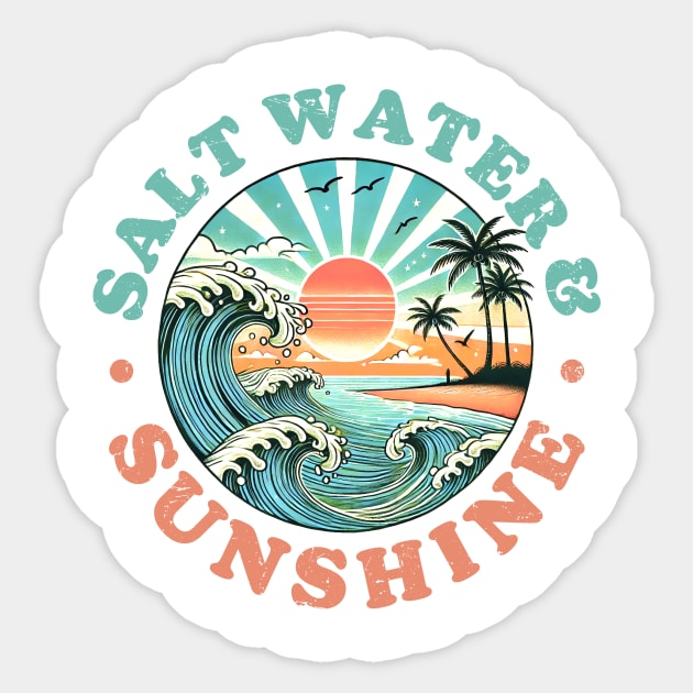 Salt Water & Sunshine Sticker by Teresa's Store 1